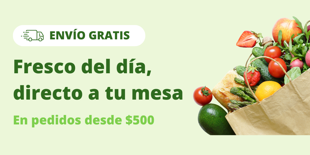 Envío gratis en pedidos desde $500